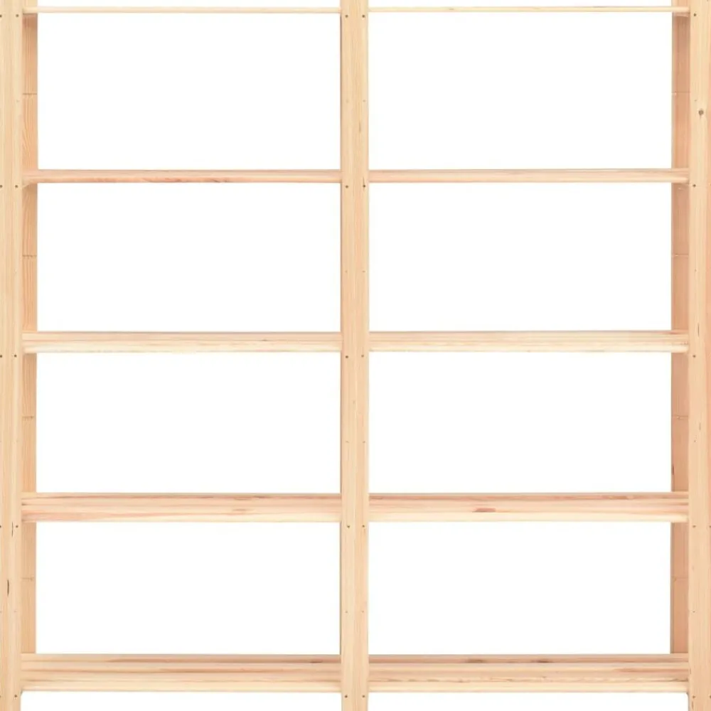 vidaXL Étagère de stockage 5 niveaux 170x38x170 cm Pin solide 500 kg