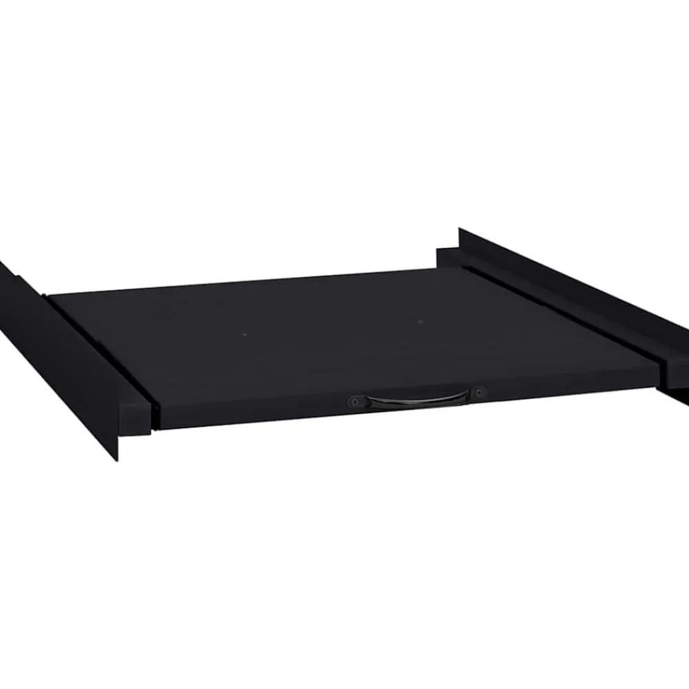 Accessoires Pour Appareils Électroménagers-vidaXL Étagère intermédiaire pour machine à laver Noir 60 x 60 x 8 cm