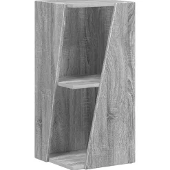 Étagères-vidaXL Étagère latérale Gris Sonoma 33 x 32 x 70,5 cm Sonoma gris