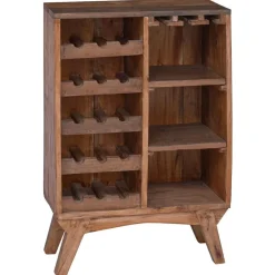 vidaXL Étagère Marron 60 x 30 x 90 cm Bois Recyclé Solide