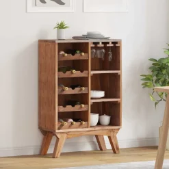 vidaXL Étagère Marron 60 x 30 x 90 cm Bois Recyclé Solide