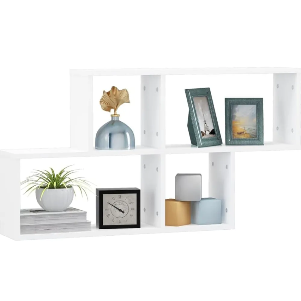 vidaXL Étagère murale 100x18x53 cm Bois d’ingénierie