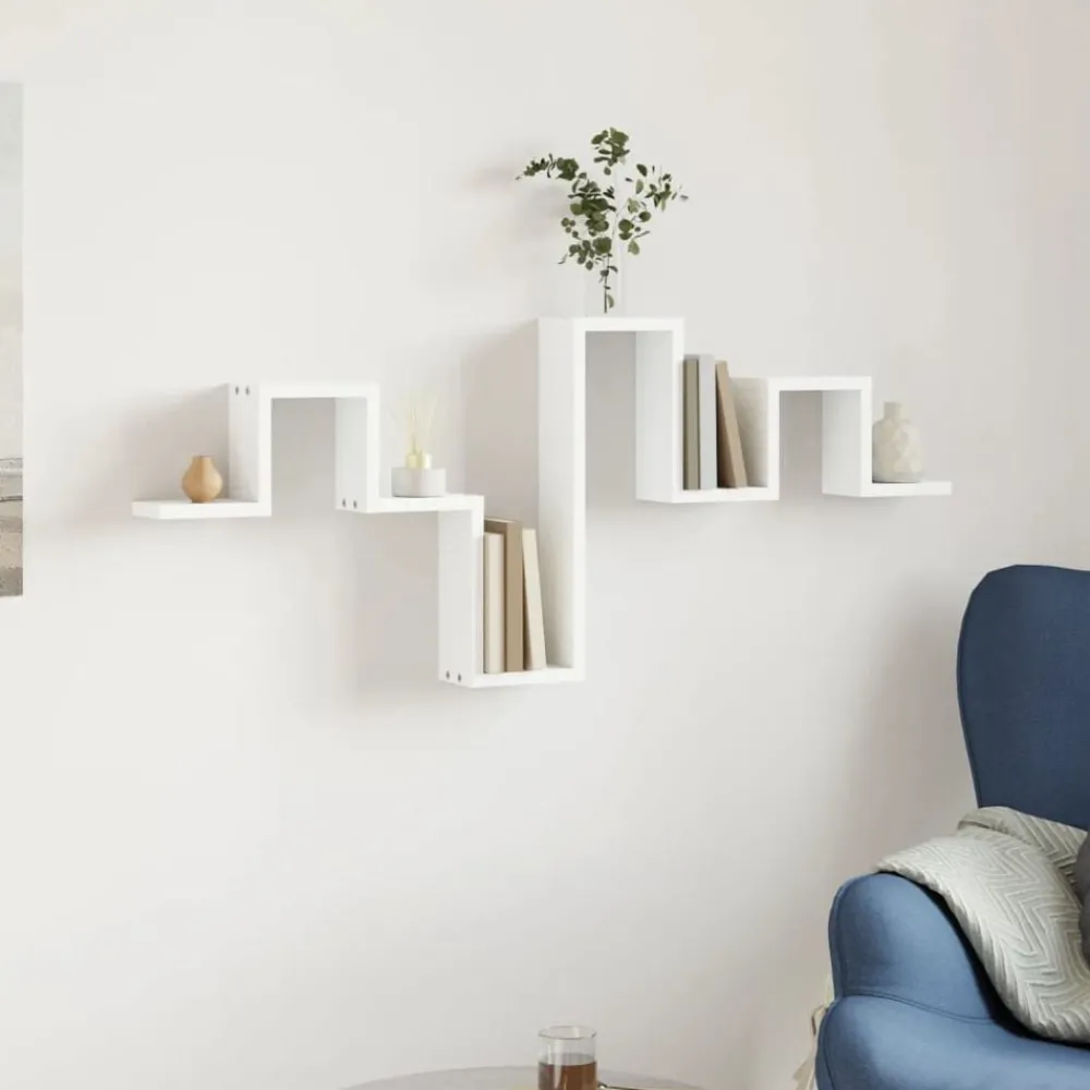 vidaXL Étagère murale 104,5x10x43 cm bois d'ingénierie