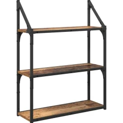 vidaXL Étagère Murale 60 x 21 x 78,5 cm Bois d'ingénierie
