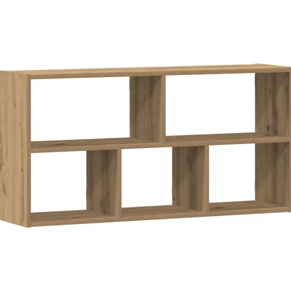 vidaXL Étagère murale chêne artisanal 100x25x50 cm bois d'ingénierie