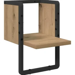 Étagères-vidaXL Étagère Murale Chêne artisan 20 x 25 x 30 cm Bois d'ingénierie Ch&ecirc;ne artisanal
