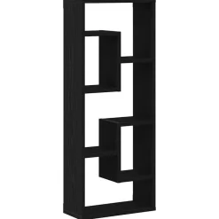 vidaXL Étagère murale Chêne noir 36x16x90 cm Bois d'ingénierie