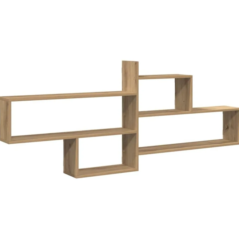 Étagères-vidaXL Étagère murale chêne artisanal 167,5x18x68 cm bois ingénierie Chêne