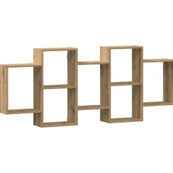 vidaXL Étagère murale chêne artisanal 159x18x65 cm bois d'ingénierie