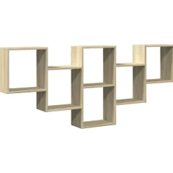 vidaXL Étagère murale chêne sonoma 159x18x66 cm bois d'ingénierie