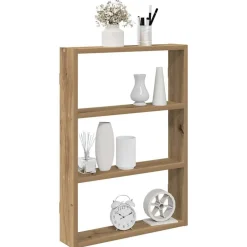 vidaXL Étagère murale chêne artisanal 43x9x60 cm bois d'ingénierie