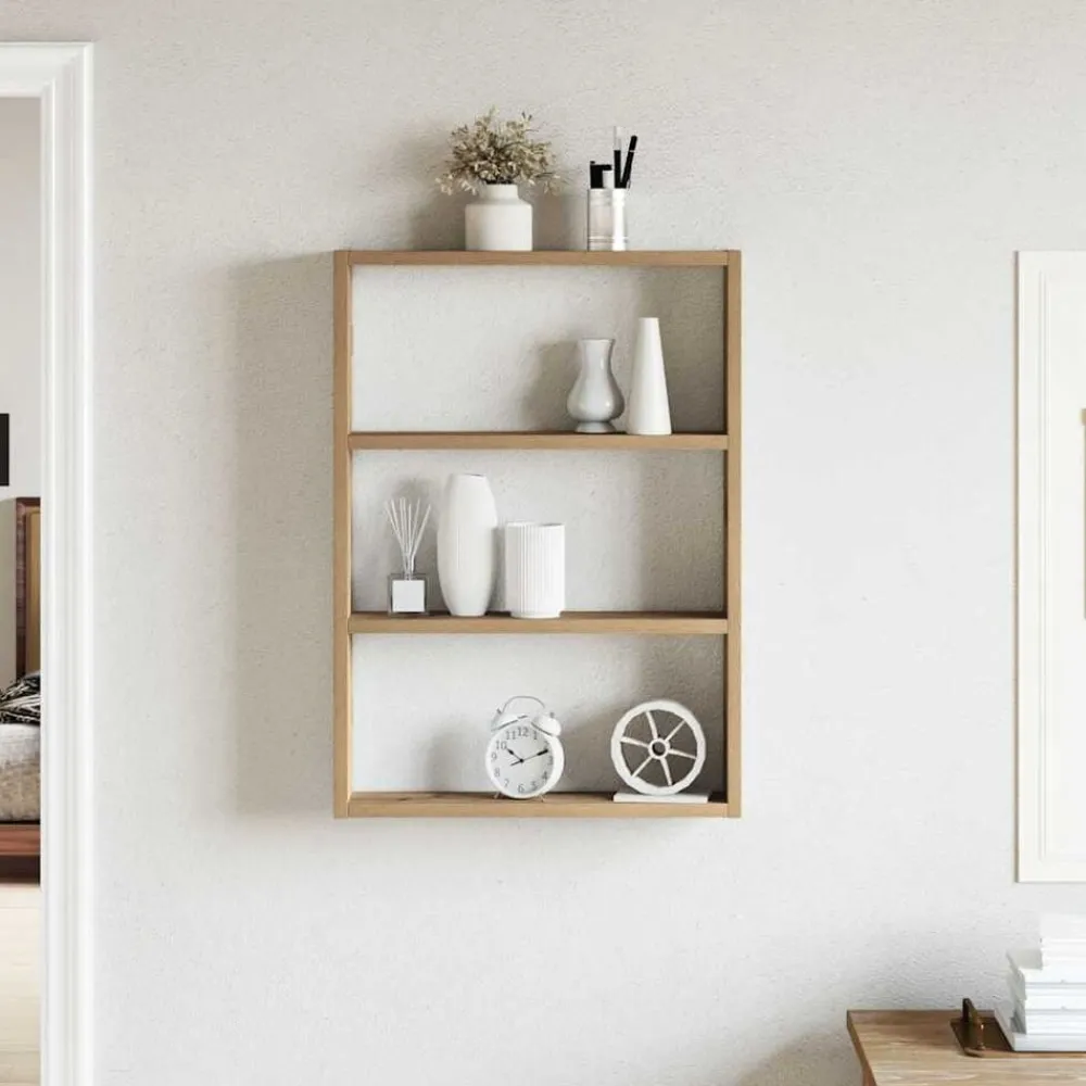 vidaXL Étagère murale chêne artisanal 43x9x60 cm bois d'ingénierie