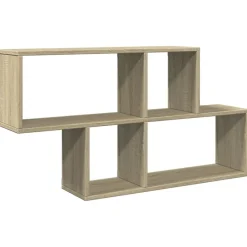 vidaXL Étagère murale chêne sonoma 100x20x53 cm bois d'ingénierie