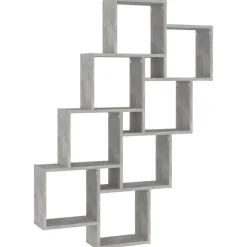 vidaXL Étagère murale cube 90x15x119 cm Bois d’ingénierie