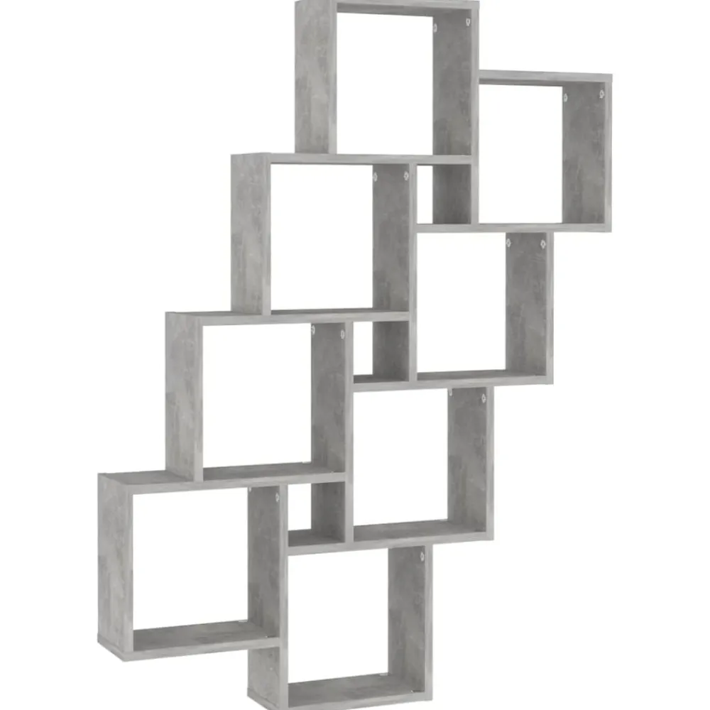 vidaXL Étagère murale cube 90x15x119 cm Bois d’ingénierie