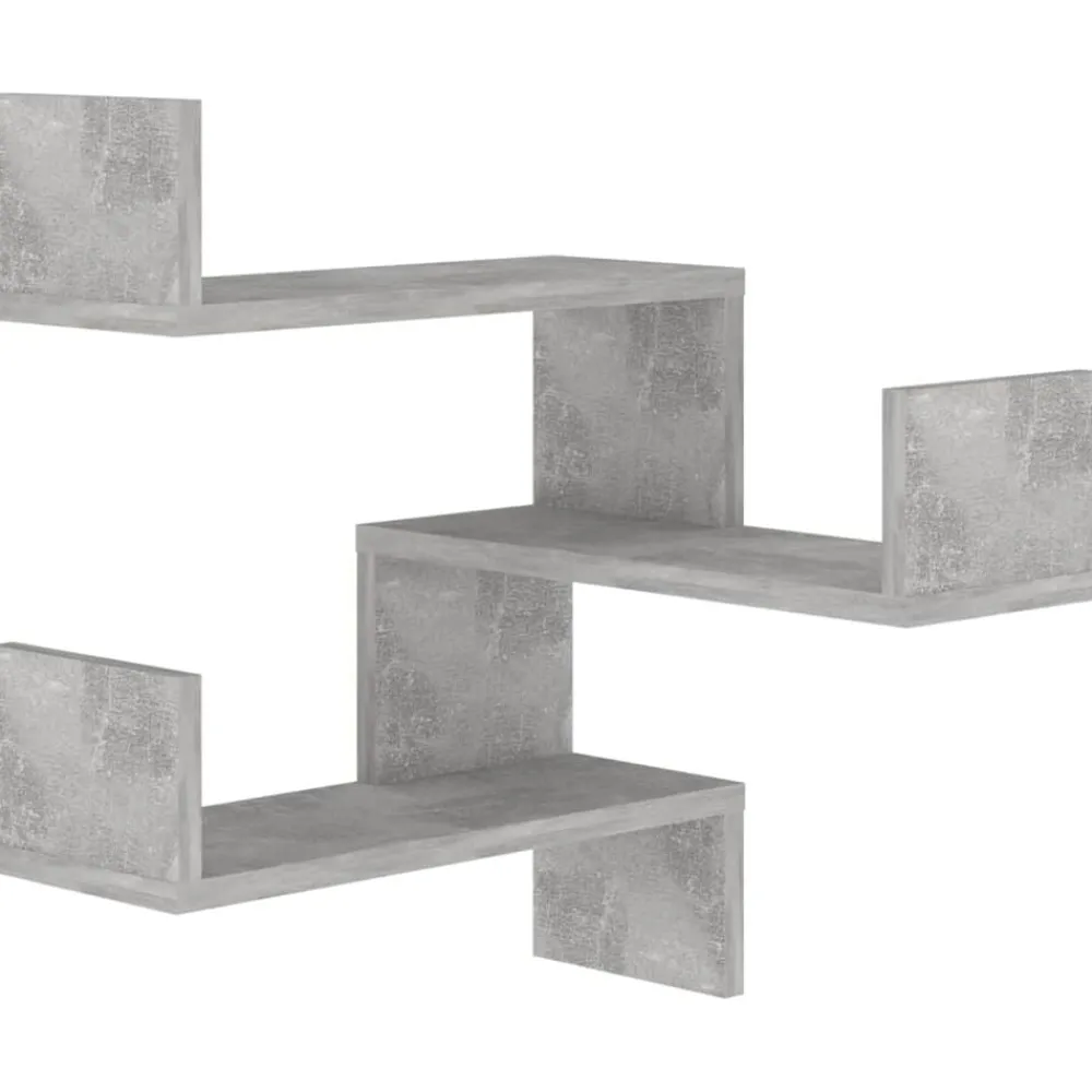vidaXL Étagère murale d'angle 40x40x50 cm Bois d’ingénierie