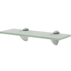 Étagères-vidaXL Étagère murale en verre 30 x 10 cm 8 mm Blanc