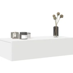 vidaXL Étagère murale et tiroirs 60x26,5x15 cm bois d'ingénierie