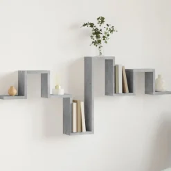 vidaXL Étagère murale 104,5x10x43 cm bois d'ingénierie