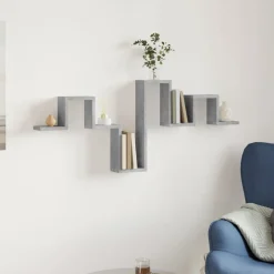 vidaXL Étagère murale 104,5x10x43 cm bois d'ingénierie