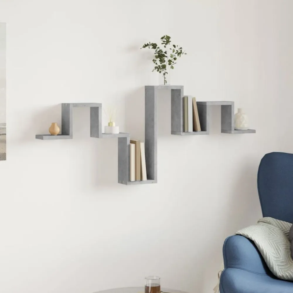vidaXL Étagère murale 104,5x10x43 cm bois d'ingénierie