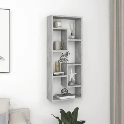 vidaXL Étagère murale 36x16x90 cm Bois d'ingénierie
