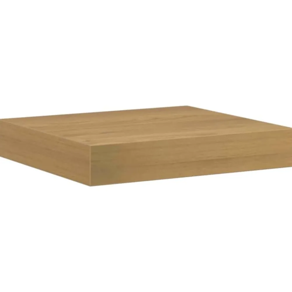 Étagères-vidaXL Étagère Murale 23 x 23,5 x 4 cm Bois d'ingénierie Marron