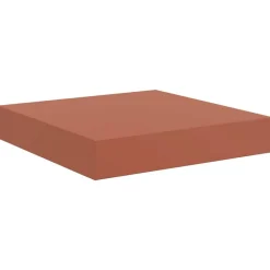 Étagères-vidaXL Étagère Murale 23 x 23,5 x 4 cm Bois d'ingénierie Rouge