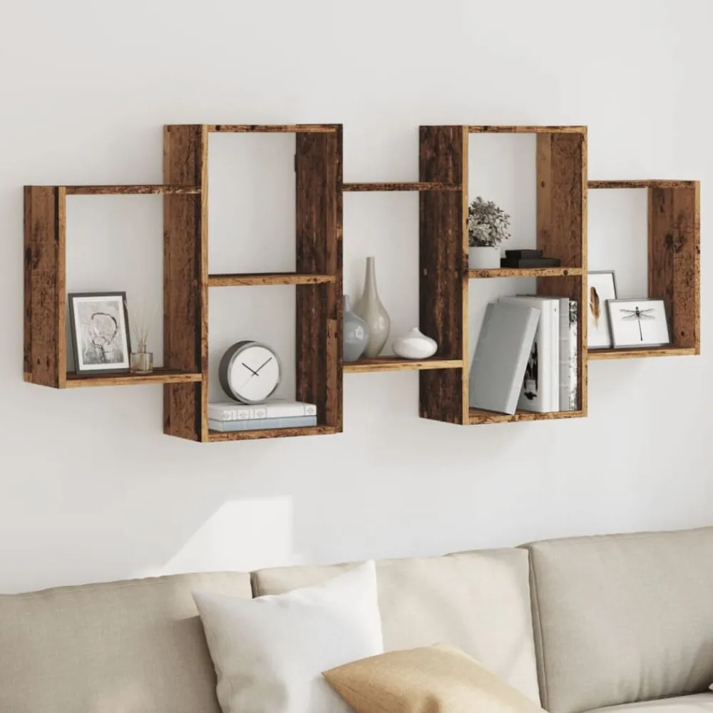 vidaXL Étagère murale 159x18x65 cm bois d'ingénierie
