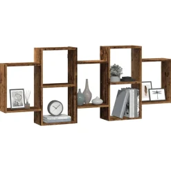 vidaXL Étagère murale 159x18x65 cm bois d'ingénierie