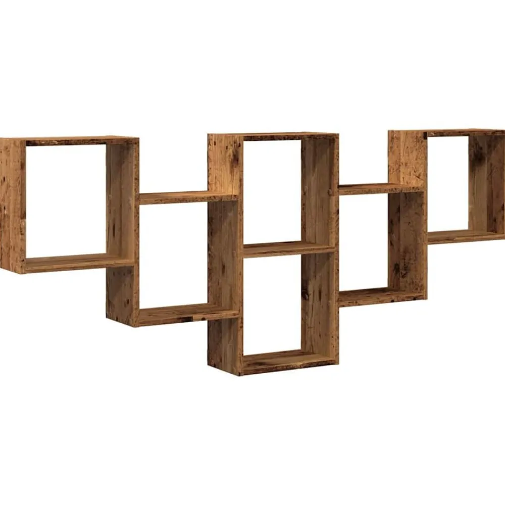 vidaXL Étagère murale 159x18x66 cm bois d'ingénierie