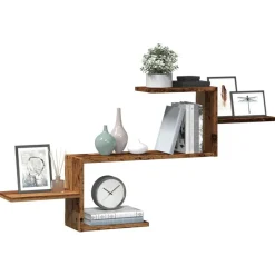 vidaXL Étagère murale 104x15x49 cm bois d'ingénierie
