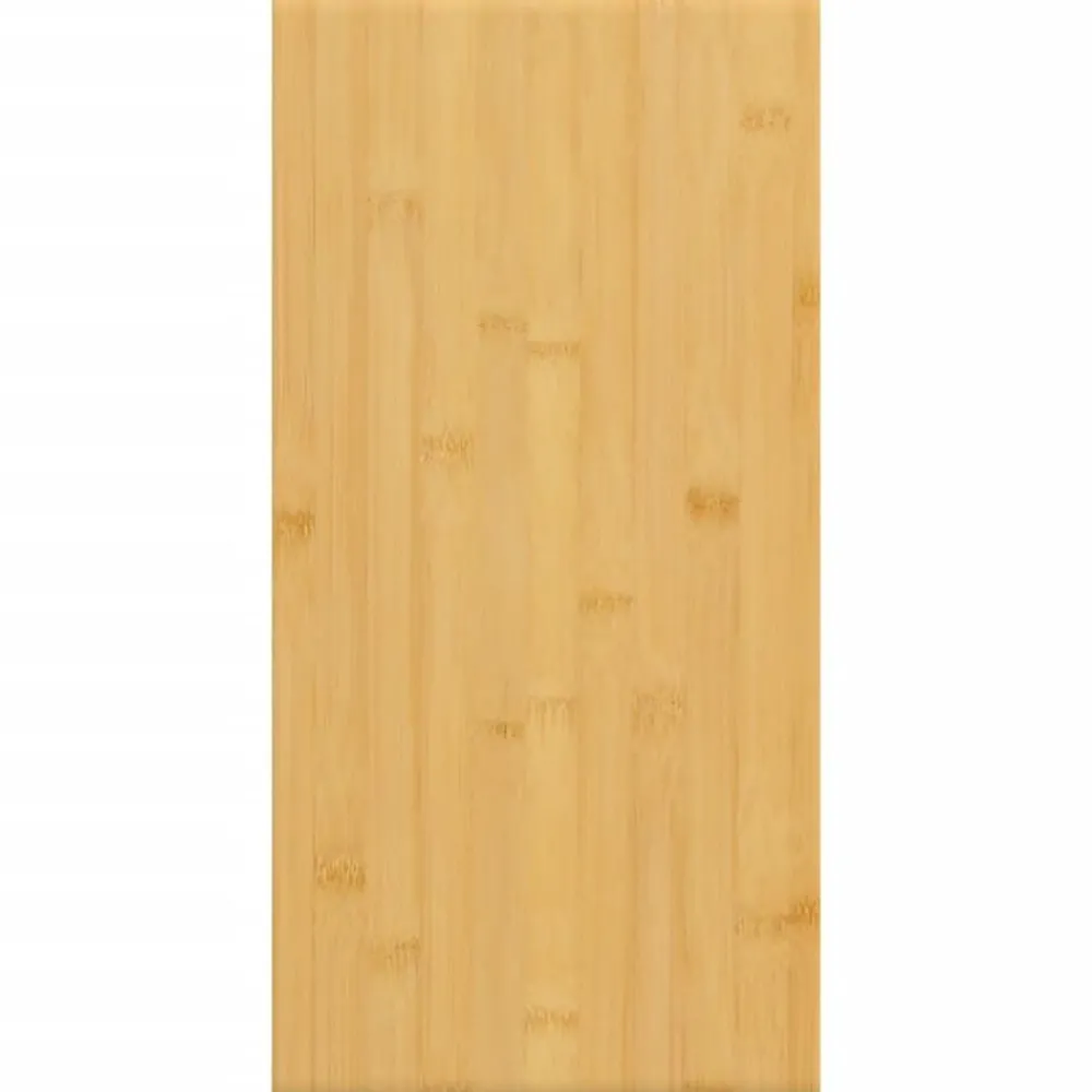 vidaXL Étagère murale 40x20x1,5 cm bambou