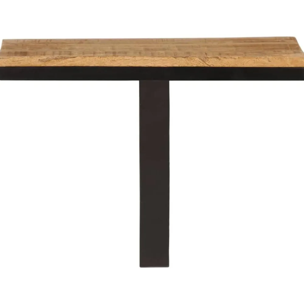 vidaXL Étagère murale 40x30x32 cm bois massif de manguier et fer