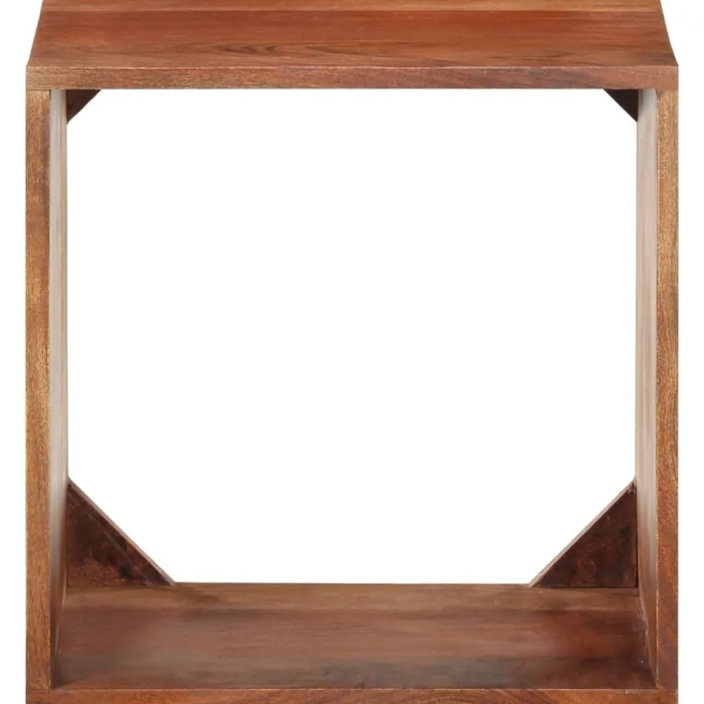 Étagères-vidaXL Étagère murale 40x30x40 cm Bois d'acacia solide