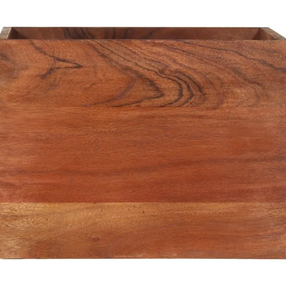 Étagères-vidaXL Étagère murale 40x30x40 cm Bois d'acacia solide