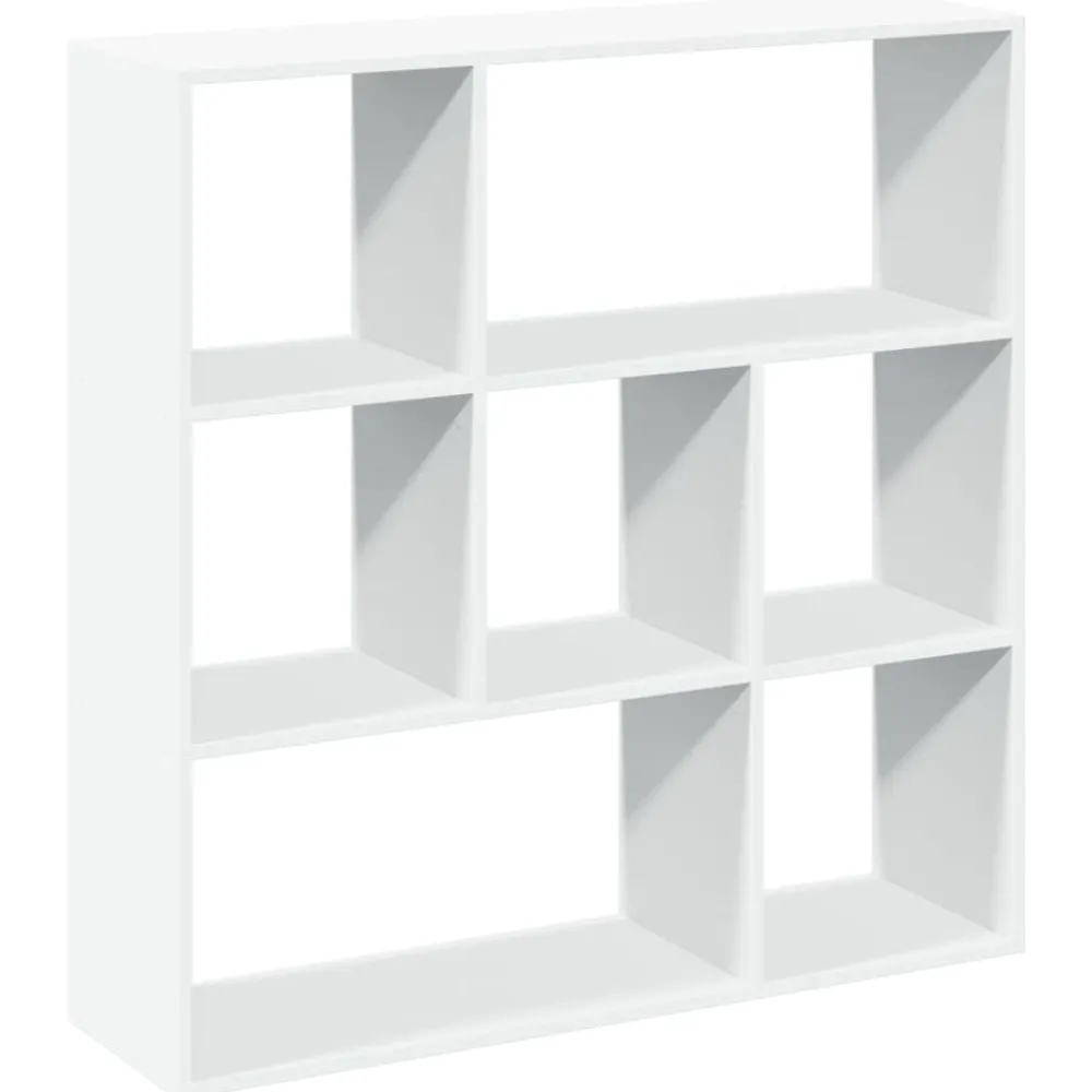Étagères-vidaXL Étagère séparatrice de pièce 102x29x103,5 cm Blanc