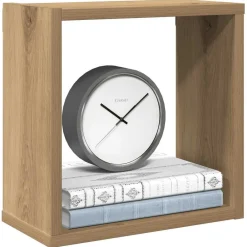 Étagères-vidaXL Étagères cube murales 2 pcs chêne artisanal bois ingénierie ch&ecirc;ne artisanal