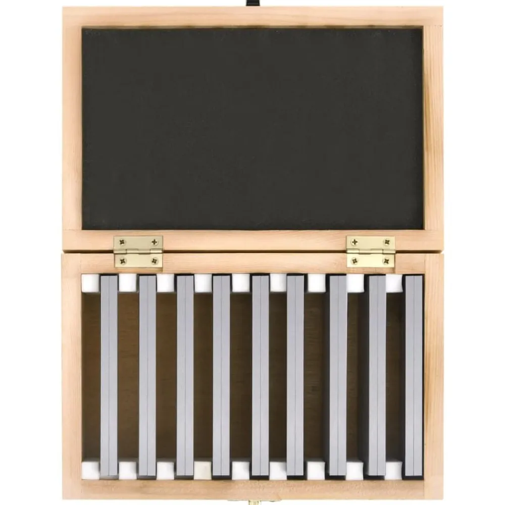 Outils-vidaXL Tampons parallèles 100 mm 18 pcs 10-42 mm