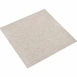 Matériaux De Construction-vidaXL Tapis 20 pcs 50 x 50 cm 100% Polypropylène Beige clair