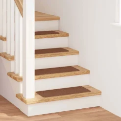 vidaXL Tapis Antidérapants pour Escaliers 15 pcs Jaune 60 x 25 cm PP