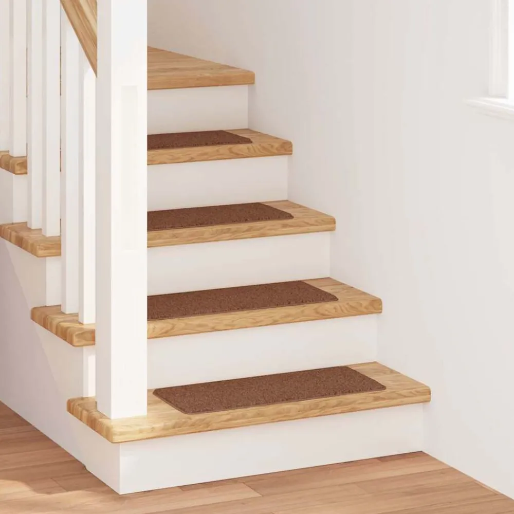 vidaXL Tapis Antidérapants pour Escaliers 15 pcs Jaune 60 x 25 cm PP