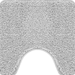 vidaXL Tapis de bain antidérapant avec découpe pour toilette