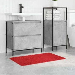 vidaXL Tapis de bain antidérapant 50 x 80 cm PP