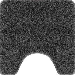 vidaXL Tapis de bain antidérapant avec découpe pour toilette