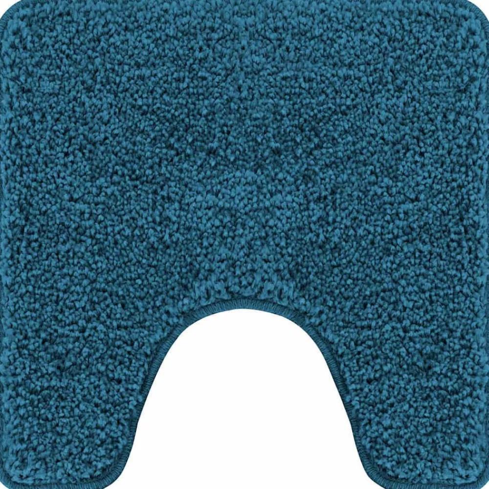 vidaXL Tapis de bain antidérapant avec découpe pour toilette