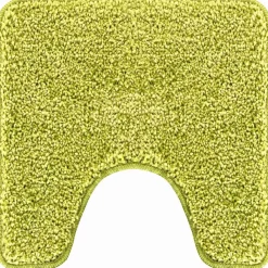 Accessoires De Salle De Bain-vidaXL Tapis de bain antidérapant avec découpe pour toilette Vert