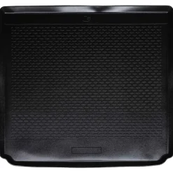 vidaXL Tapis de coffre Noir Caoutchouc