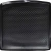vidaXL Tapis de Coffre Noir Caoutchouc