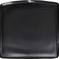 vidaXL Tapis de Coffre Noir Caoutchouc